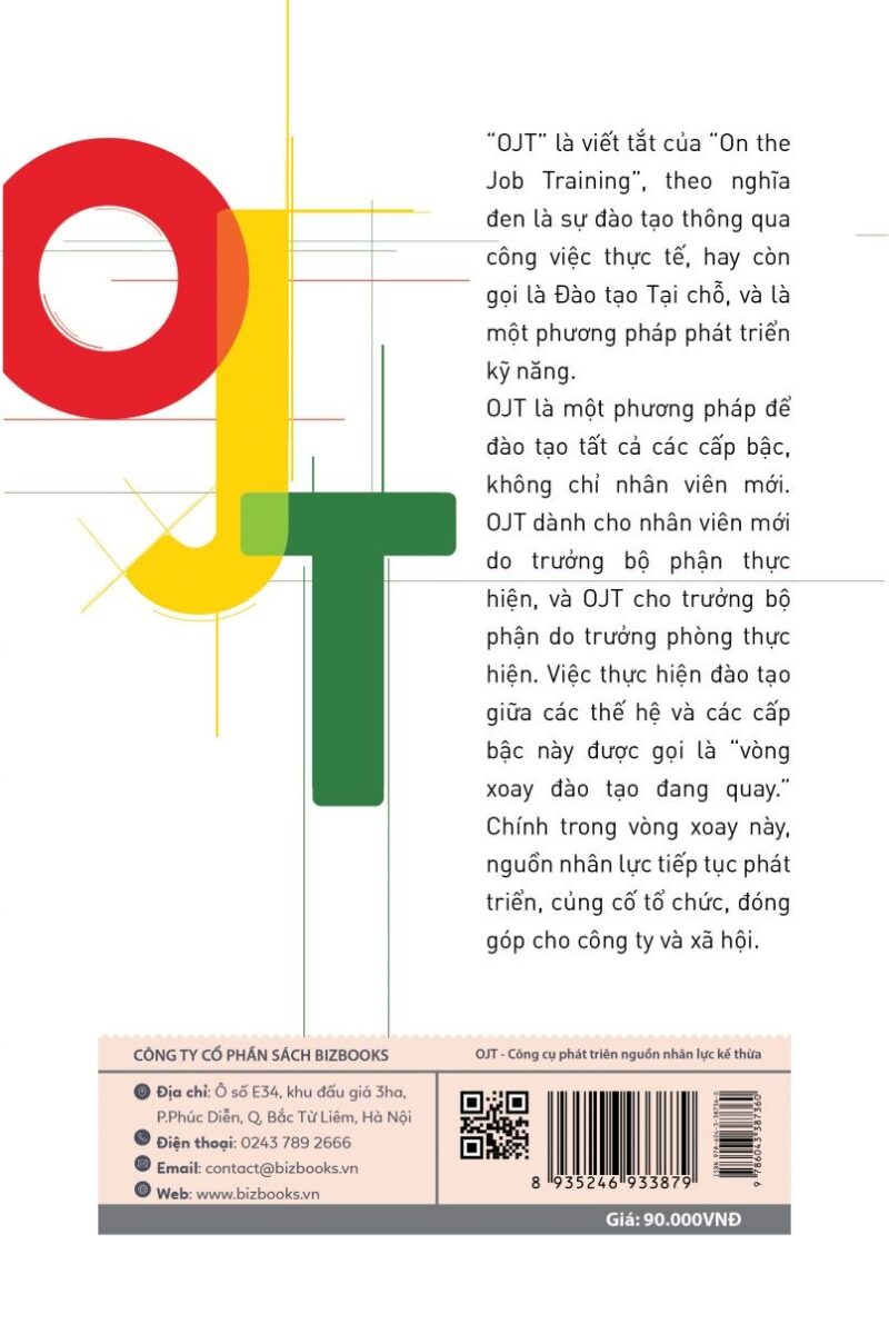 OJT: Công cụ phát triển nguồn nhân lực kế thừa